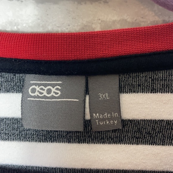 ASOS Stripe Black & White BT21 Tata Sweater Size 3XL - Picture 5 of 5